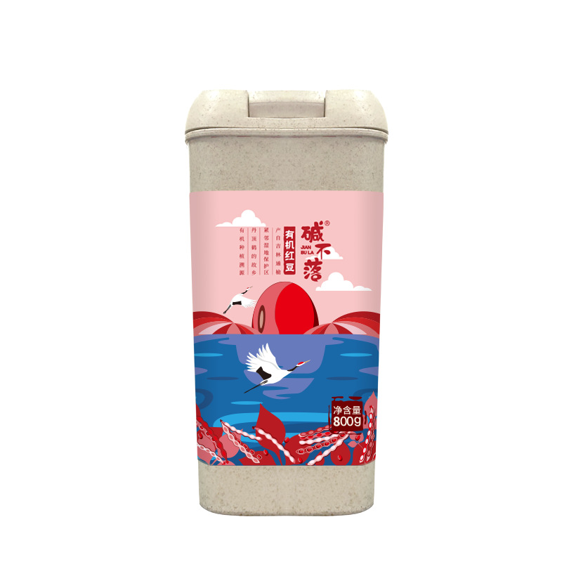 碱不落有机红豆800g