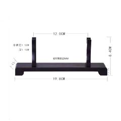 Solid wood sword stand samurai martial arts sword stand horizontal handicraft display stand living room floor display stand