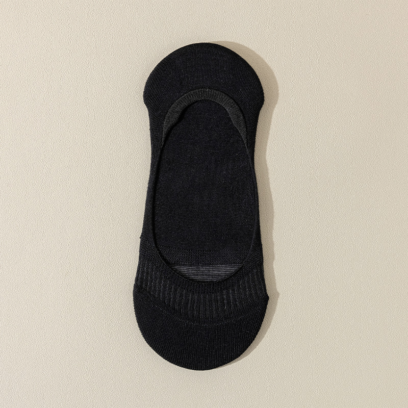 Calcetines de barco, boca baja, calcetines invisibles, mujeres, verano, malla fina, silicona transpirable, tacones altos antideslizantes, calcetines cortos, calcetines Zhuji