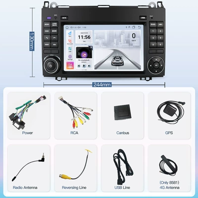 DVD Navigation — for Mercedes-Benz A-Class W169 W245