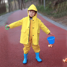 儿童全身连体下水裤幼儿园玩水衣服服赶海捕鱼防水雨裤雨鞋男女童