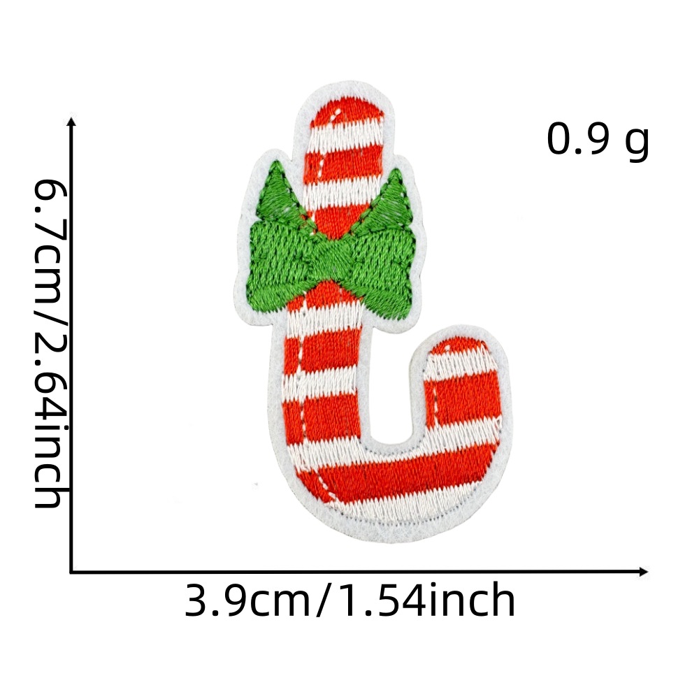 2g Weight Clothing Sticker Patches Classification 1 Piece, 1 Set Quantity Nonwoven, Polyester Material Christmas Festival Christmas Tree, Letter, Snowman Pattern Cute Style 1 Piece 1 Set Cute Christmas Tree Letter Snowman Nonwoven Polyester Clothing Sticker Patches 2