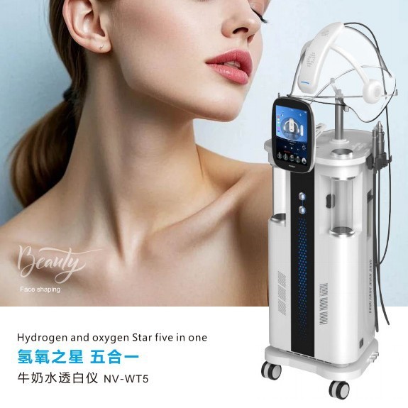 エステサロン専用肌管理器、高圧水光酸素注入器、導入洗顔器、水素酸素水酸素計|undefined
