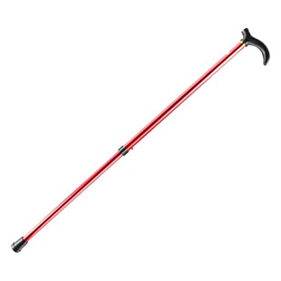 Cross-border new multi-functional outdoor walking walking stick for the elderly aluminum alloy non-slip walking stick two-section telescopic adjustable climbing stick