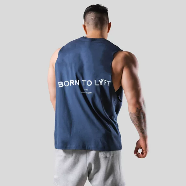 LYFT Fitness Vest Men's Summer Thin Loose Sports Waistcoat Quick-drying Vest Sleeveless T-shirt for Generation