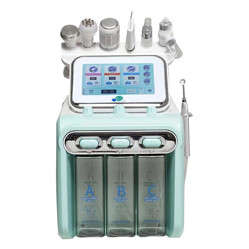 Instrumento de belleza de burbujas pequeñas de hidrógeno y oxígeno, instrumento de belleza del departamento de fideos instantáneos atmosféricos multifuncionales especiales para salón de belleza, instrumento de inyección de oxígeno hidratante