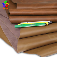 二层疯马牛皮真皮面料 鞋子包袋牛皮革 变色复古实惠价包包皮料