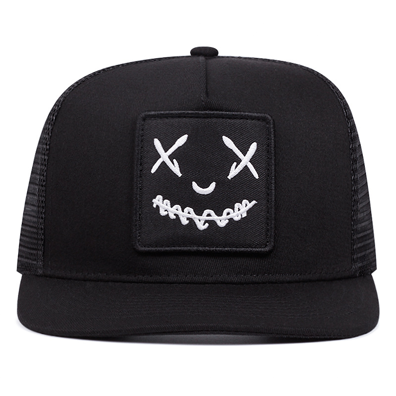Xiyin comercio exterior caliente temu nuevo sombrero XX sonrisa bordada cuatro estaciones gorras de béisbol de todo fósforo sombreros de moda para hombres y mujeres