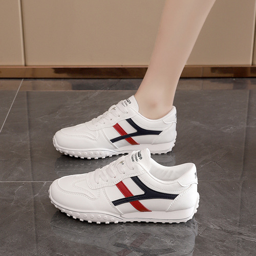 Women's 2025 Spring and Autumn Casual Board Shoes Sports Shoes White Women's Training Shoes DY311