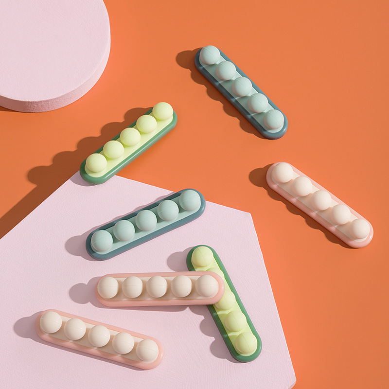 工厂直销自粘固线器夹充电线夹数据线扣线卡子绕线器集线器理线器