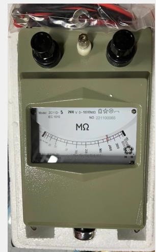 缘电阻表(2500V 00MΩ ) 型号 SD21-ZC11D-5 库号 M254545