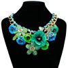 Accessory, chain flower-shaped, necklace