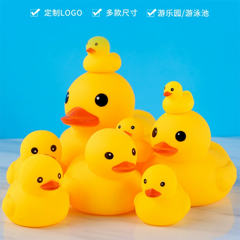 Игрушка из мягкой резины B.Duck, плавательный басейн для игры в воде, утка, антистресс