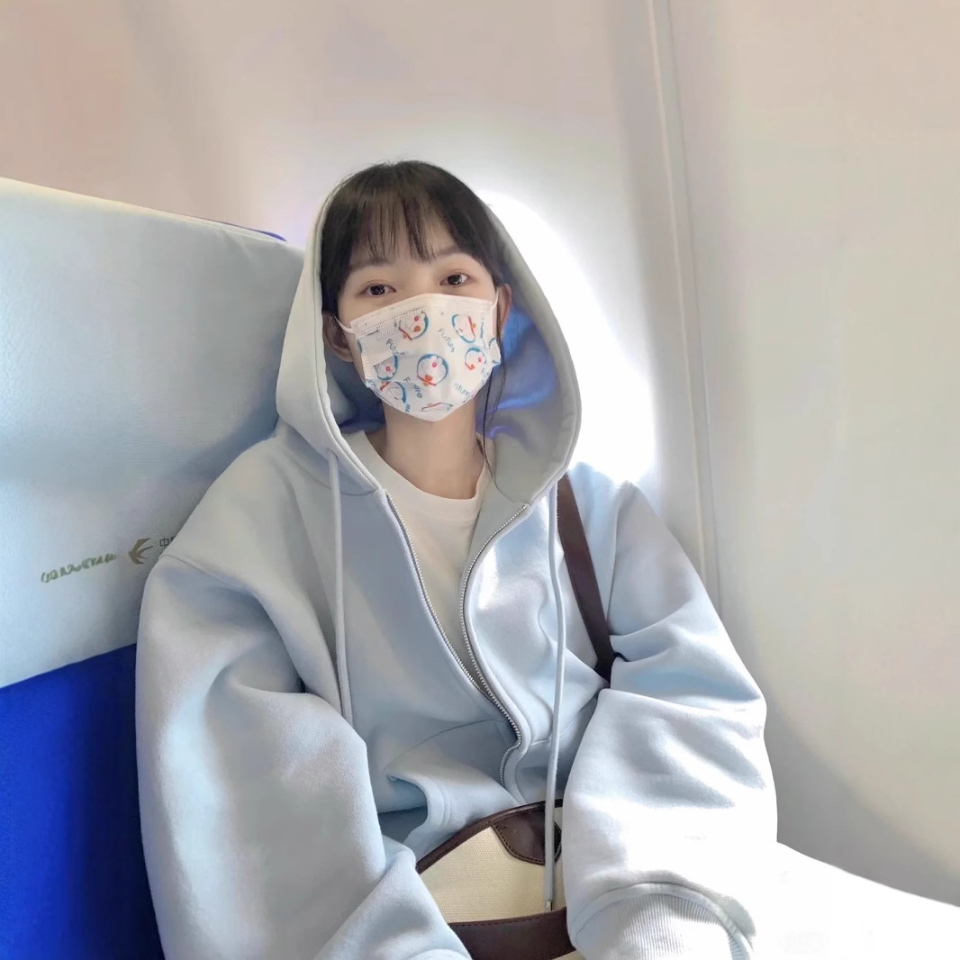 山东即墨卫衣外套女春秋2025新款早秋连帽开衫韩系小个子拉链上衣