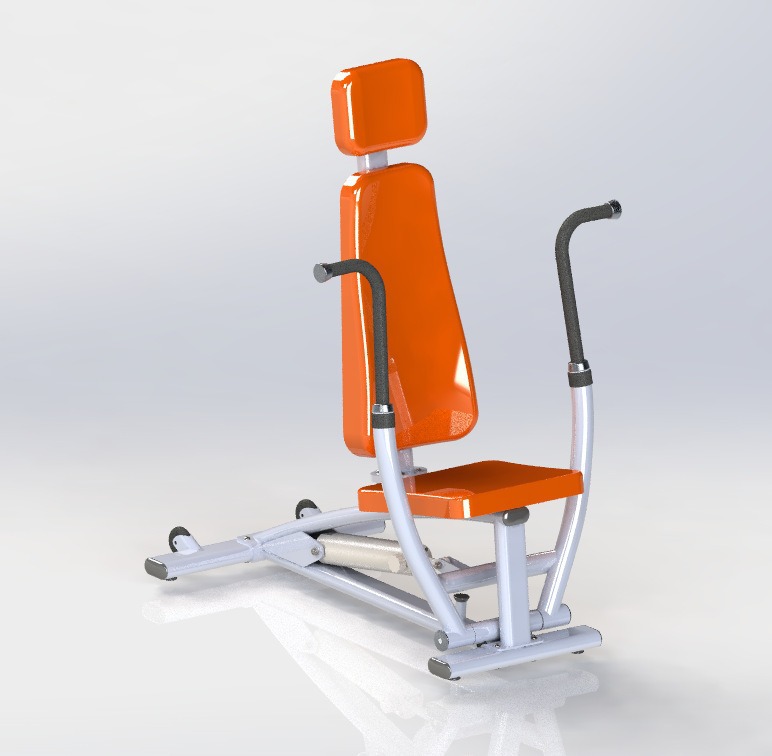 Máquina multifunción para press de pecho sentado con inclinación, press de hombros para gimnasio comercial, press de banca plana y levantamiento de hombros.