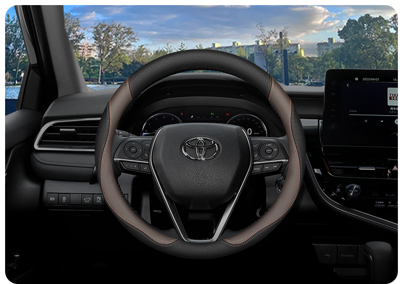 Suitable for Toyota Steering Wheel Cover Camry Leiling Corolla Sharp Release Weilan Da Highlander Asian Dragon Handlehold Cover