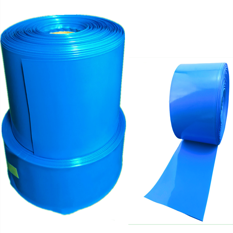 18650 21700 32650 Tubo termorretráctil de batería de litio Cubierta exterior Película de PVC Cubierta retráctil Tubo de aislamiento ancho de 220mm
