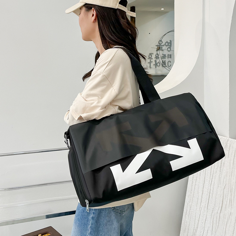 Bolsa de viaje de pareja bolsa de mensajero de hombro de gran capacidad hombres y mujeres estudiante Oxford tela bolsa de viaje grande