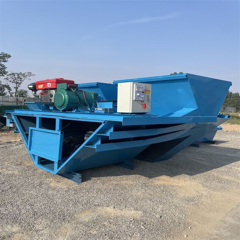 钢丝绳牵引渠道衬砌机农田灌溉沟渠成型机现浇混凝土水沟滑模机
