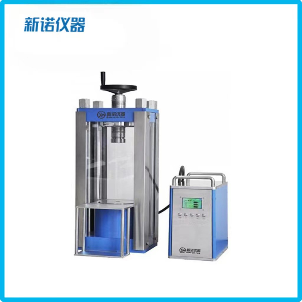 上海新诺DYP-100/150TFZ全自动分体式数显油压机  电动粉末压片机