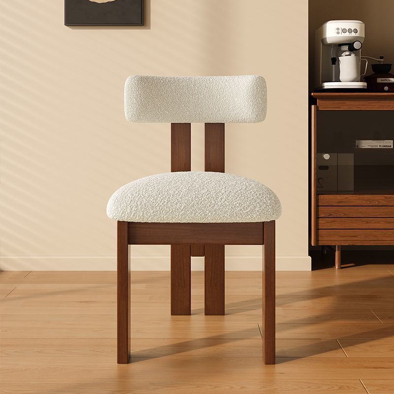 Nordic Wilderness Chair, Modern Retro French-Style Solid Wood Dining Chair with Backrest, Wabi-Sabi Style Designer Chair, Minimalist Makeup Chair Nordic Wilderness Chair, Modern Retro French-Style Solid Wood Dining Chair with Backrest, Wabi-Sabi Style Designer Chair, Minimalist Makeup Chair