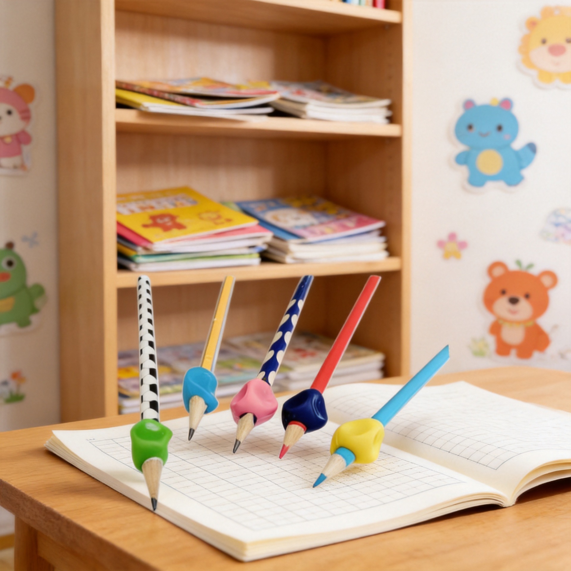 铅笔帽儿童握笔矫正器小学生文具铅笔头握笔器矫正握姿握笔矫正器|ms