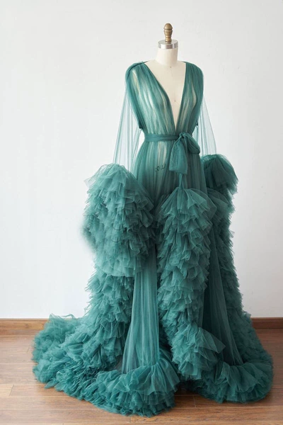 Peacock green