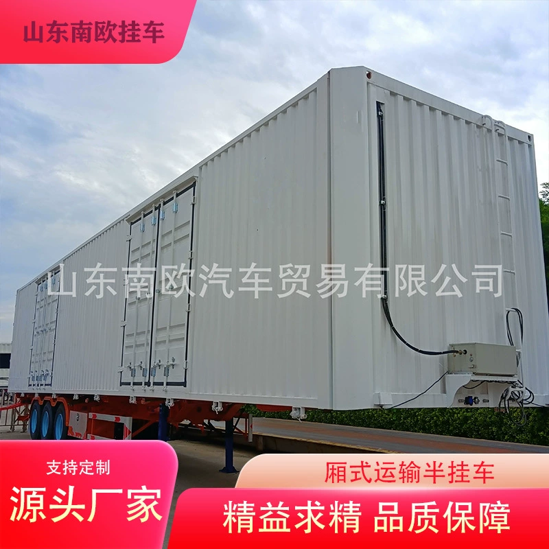 Полуприцеп-фургон для экспресс-доставки, прямые поставки с завода, 16m шт.