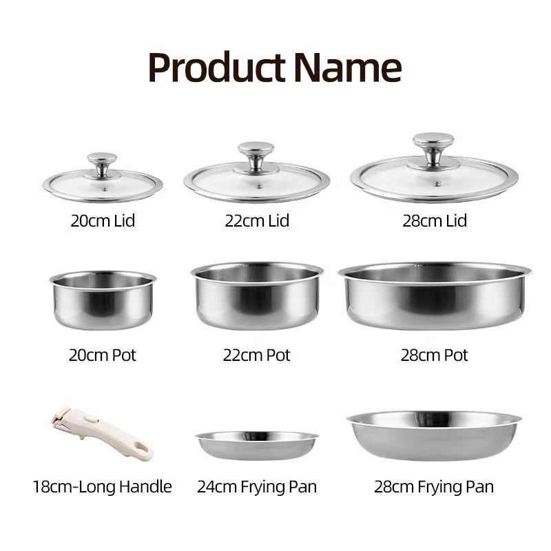 304 de acero inoxidable cuenca de sopa profunda de gran capacidad de cocina muebles de cocina profundizar y engrosar el conjunto multipropósito de platos al por mayor