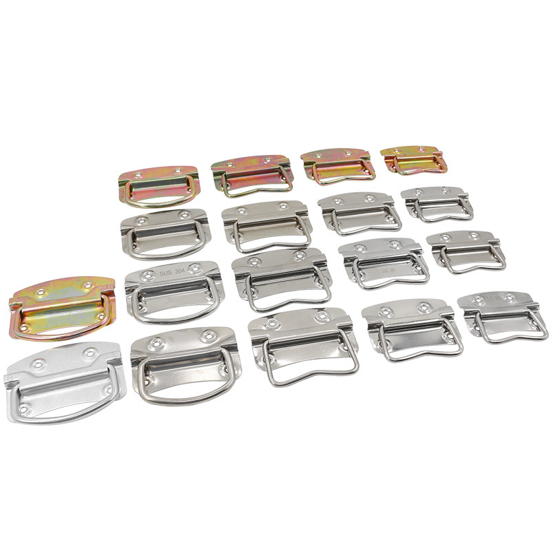 AW Anwang Equipment Case Ring Handle 201 / 202 / 203 Heavy Duty Foldable Handle Toolbox Handle Plate Handle image 5