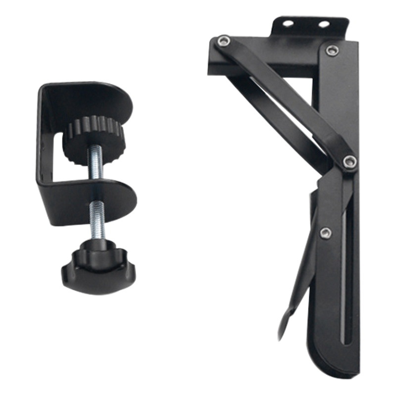 Tablero de extensión de escritorio sin perforaciones Tablero de extensión de escritorio de la computadora Tablero de extensión soporte plegable Soporte de teclado tablero plegable