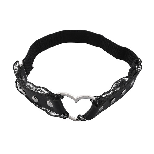 C0262 European and American cross-border jewelry sexy lace love leg ring simple nightclub 5D sweet cool leather leg jewelry for women