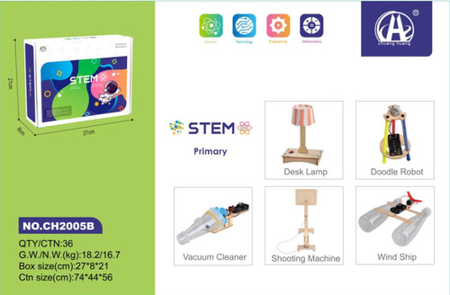 Children's scientific physics experiment set primary school students' science and technology small production DIY handmade small invention steam toys