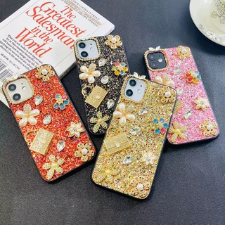 苹果17promax镶钻钱包手机壳16闪粉iphone15全包保护套14女适用13