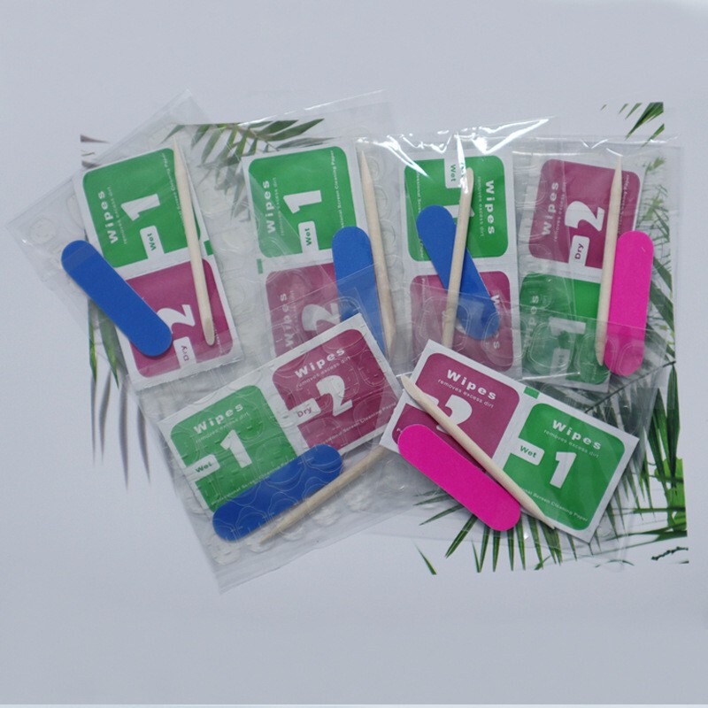 Wearing Nail Material Tool Kit Mini Small Nail Rub File Small Wooden Stick Jelly Fingernail Kit Toenail