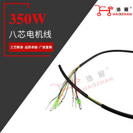 供应：厂家直供电动车需高温电机线，电动车配件350W高温电机线