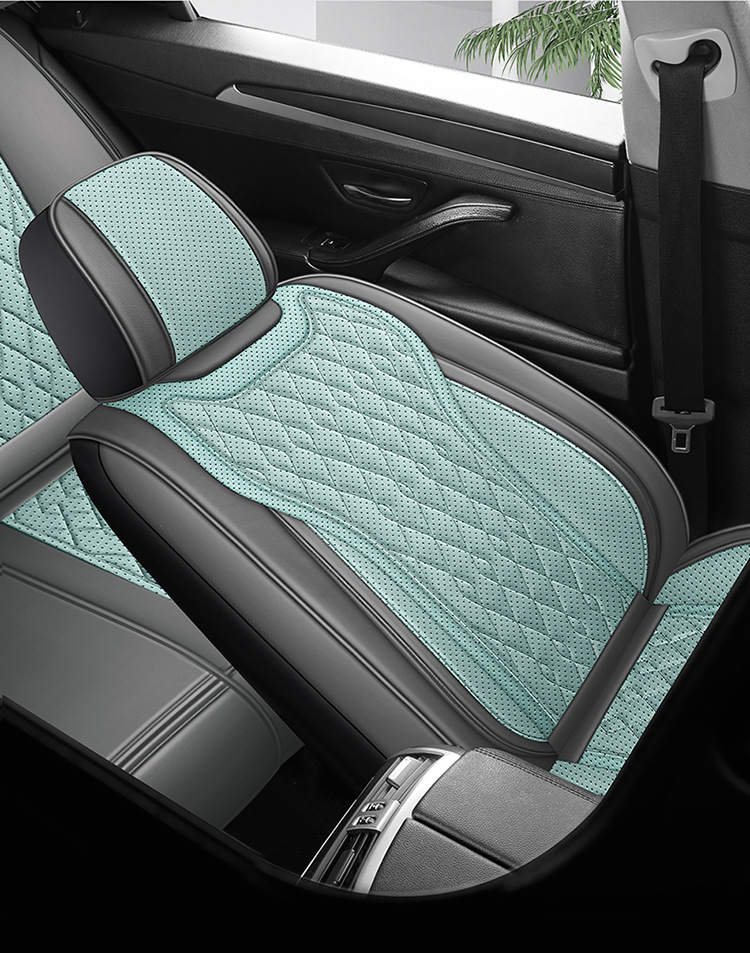 Cross-Border Foreign Trade Wholesale Manufacturers Direct Sales Car Seat Cushions for All Seasons, Fully Enclosed Seat Covers, Full Leather Seat Covers and Seat Cushions