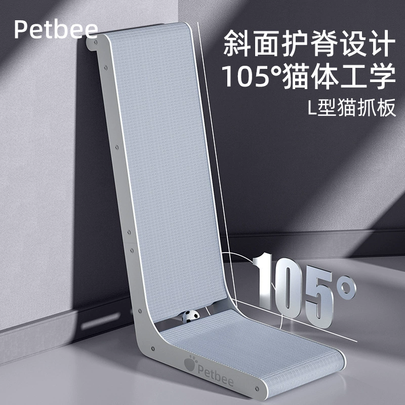 Пебеле L-Тип кошачьих царапин вертикальные Большие кошачьих царапин доска гофрированная бумага износостойкая, не-обломок меля коготь устройство царапинам-устойчивое