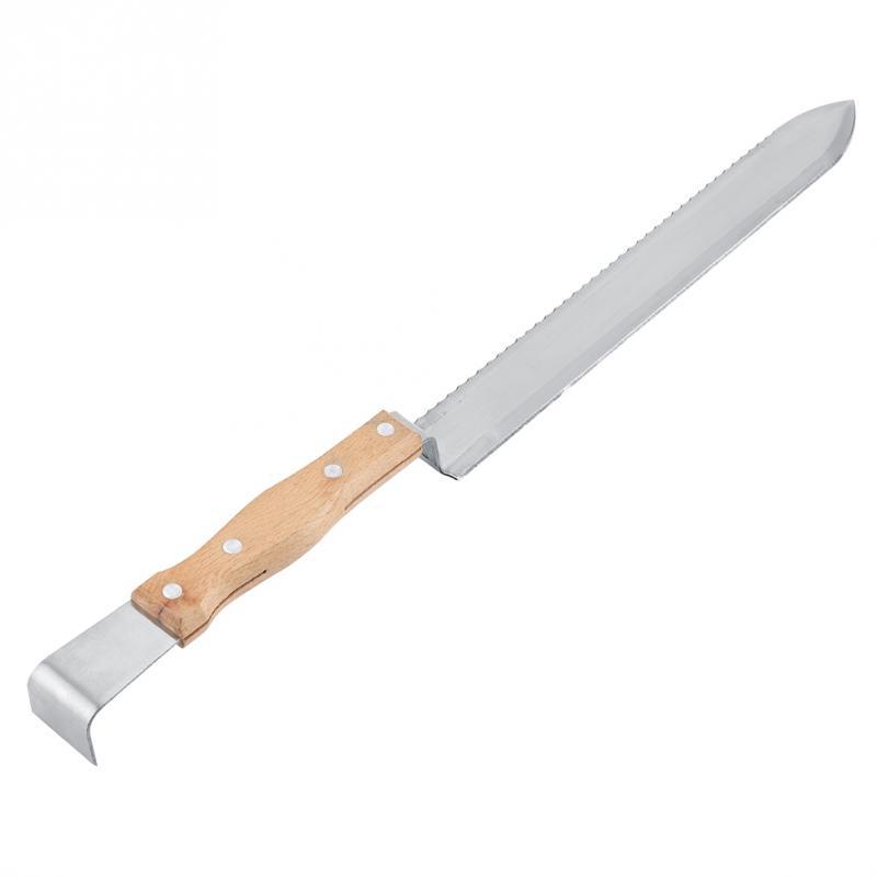 养蜂工具用具不锈钢割蜜刀起刮刀割蜜叉蜂箱巢框工具用具