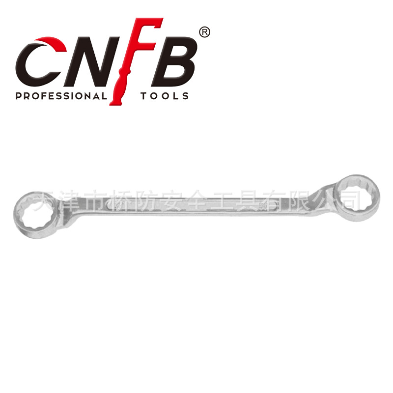 桥防/CNFB 防磁防锈不锈钢双头梅花扳手T88107