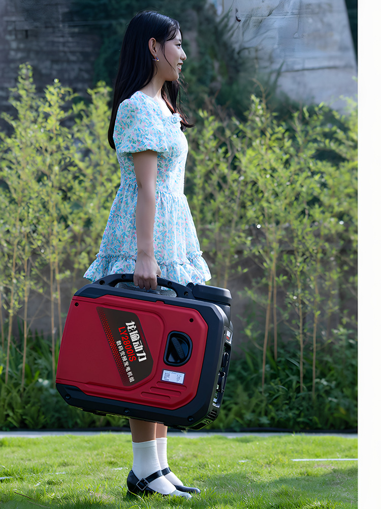 汽油发电机220V静音汽油发电机遥控启动低噪便携户外应急发电