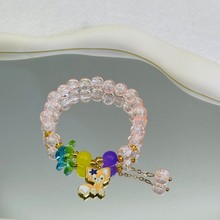 儿童三丽鸥库洛米手链女童甜美可爱纯手工卡通手绳小礼物 手串饰