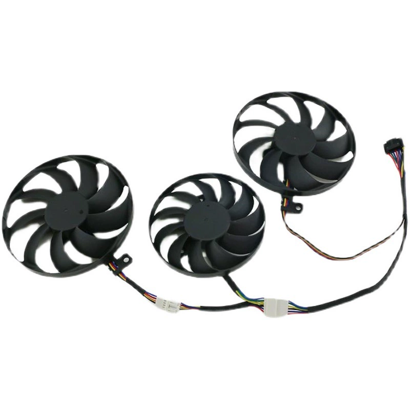 Подходит для ASUS RX 5600 / RX 5700 / RX 5700XT TUF, вентилятор охлаждения видеокарты T129
