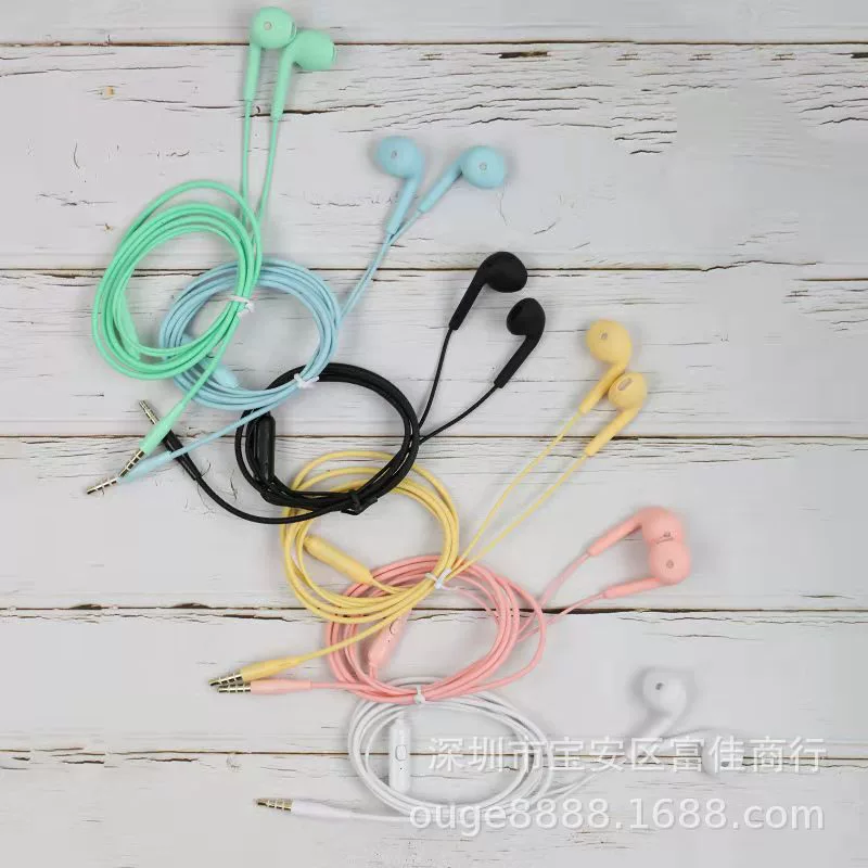 Прямые поставки с фабрики, трансграничные Макаруны, проводная гарнитура, сабвуфер, игровая гарнитура для мобильного телефона, оптовая продажа