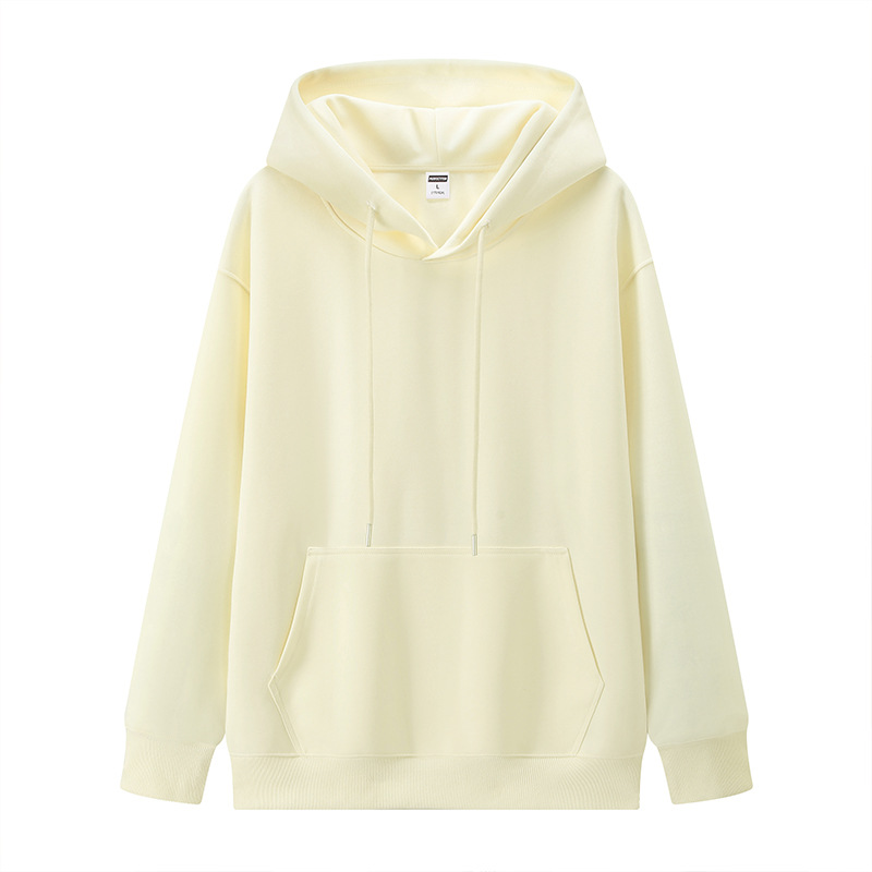 Otoño y invierno pesado retro ropa de grupo de algodón de marea camiseta publicitaria jersey estudiantes uniformes con capuz suéter ropa de trabajo personalizada