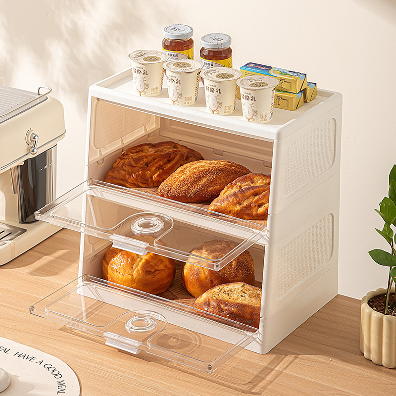 収納ボックス甘い店パン焼き菓子ロッカー家庭用キッチン食器収納ボックス|undefined