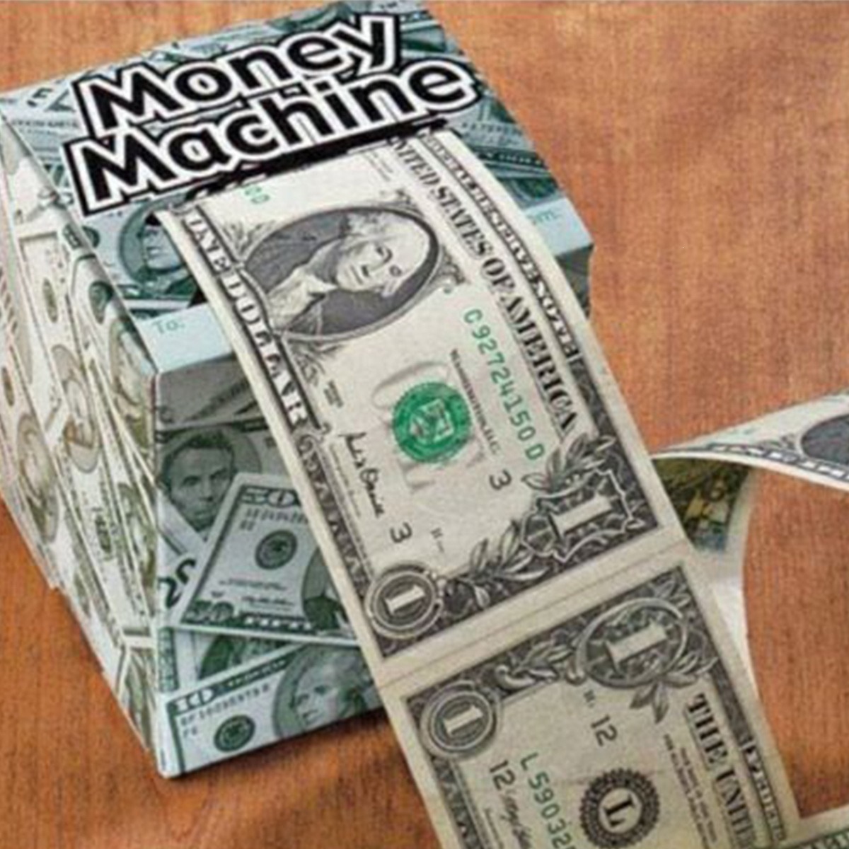 Miniature Currency Props Printed Towel Set For Party Fun_voghion.com