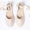 Rice white linen