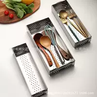 Chopsticks stainless steel, antibacterial storage box, tableware