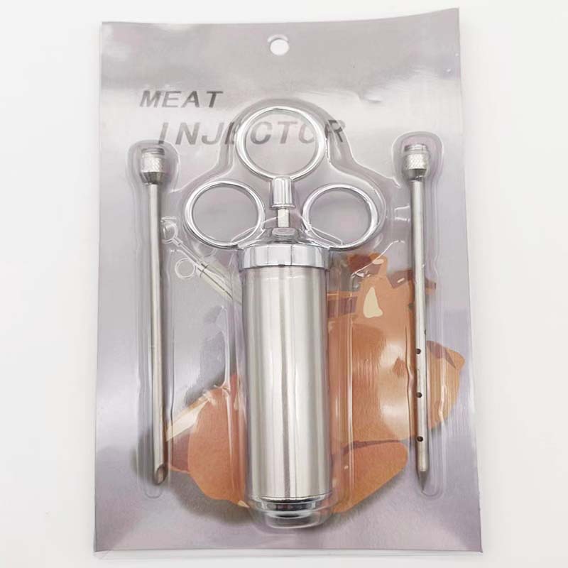 Stainless Steel 304 Turkey Needle, Turkey Barbecue Seasoning Injector, Marinade Seasoning Injector, Marinade Injection Needle